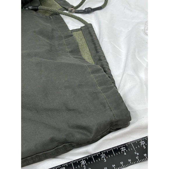 TIENFOOK Men Parka Jacket Winter Coat Drawstring Waist Hood DetachableMed - Picture 13 of 14